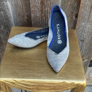 Rothy's Women's Blue and Gray Flats